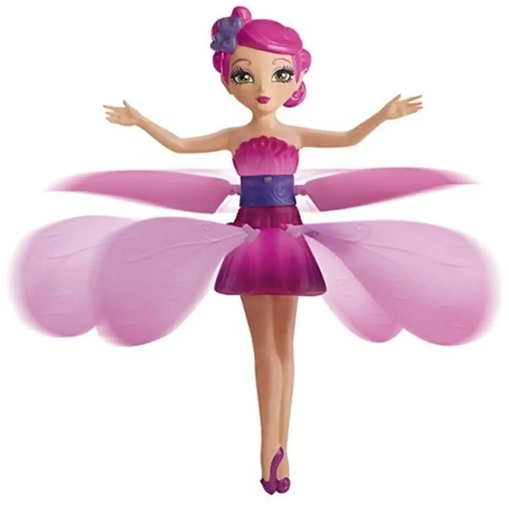 Picture of Frozen Barbie princess Flaying Doll  Blue or pink Doll