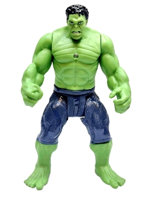 Picture of HULK avenger series 4 new design Marvel Action Super Hero Hulk The Avengers Toy with Lighting for kid 18.9cm The Avengers Hulk Super Hero PVC Action Fiqure Model Toy