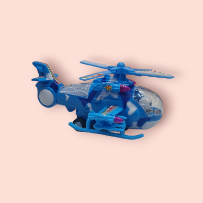 Picture of 3D and lighting bettary control with music  helicopter for kids Aseenaa Musical And 3D Led Lights Helicopter Toy For Boys Girls360 Degree Rotation Aeroplan Vehicle Toys For 2-5 Years new toy for baby