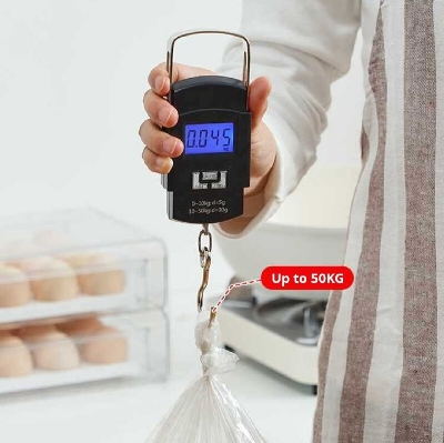 Picture of Digital Hanging Weight Scale-Weiheng, Electronic Portable LCD Digital Scale - Weight Machine Digital