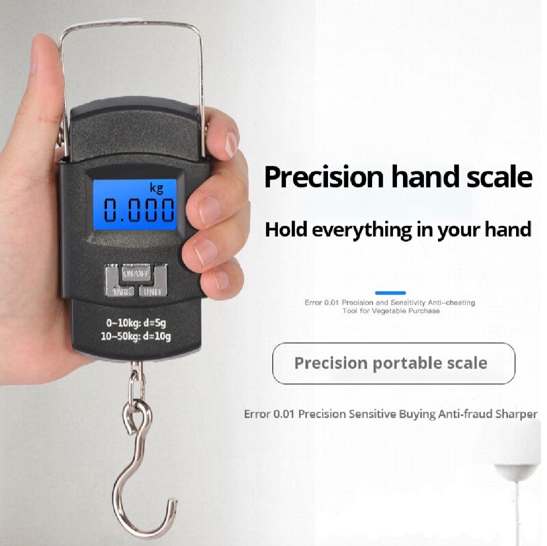 Picture of Digital Hanging Weight Scale-Weiheng, Electronic Portable LCD Digital Scale - Weight Machine Digital