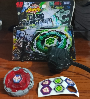 Picture of LEONE I30W2D FANG Beyblade Big Bang Series Super 4D new model metal