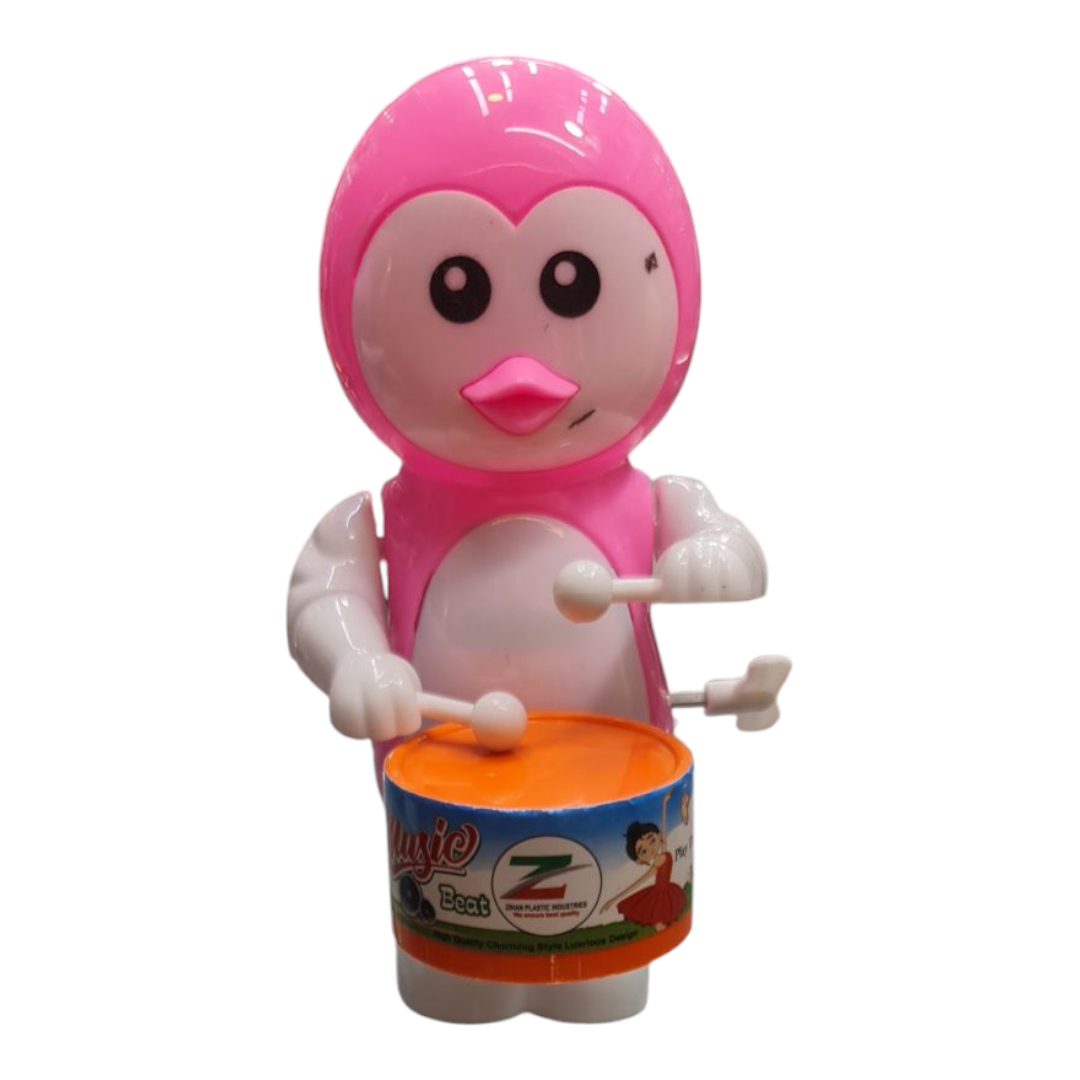 Picture of Little Penguin Toy For Kids Drummer Toy with Drumming and Dancing Action for Kids - Baby Toys Tom Brids