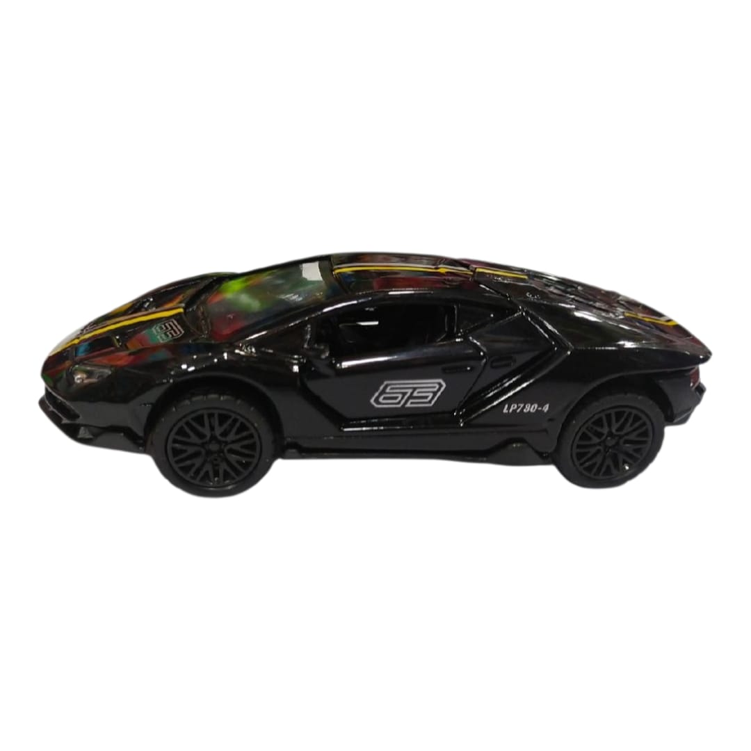 Picture of Metal Model Car, Durable Beautiful Vivid Exquisite 1:32 Alloy Model Car for Home(Glossy Black)/Diecast Mini Auto Alloy Car Models Kids Toys For Children Classic Metal Car Mercedes l Lamborghini McLaren pajaru alien all model available