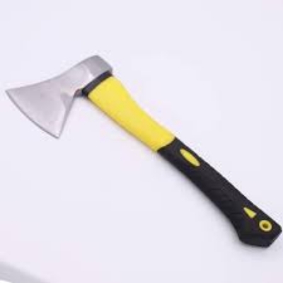 Picture of Carbon Steel 600g Hatchet Fiberglass Body Rubberized Handle