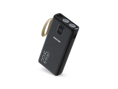 Picture of Proton Energy Mate Power Bank- 22.5W 20000mAH with in-built 2 Torch Light for Travel