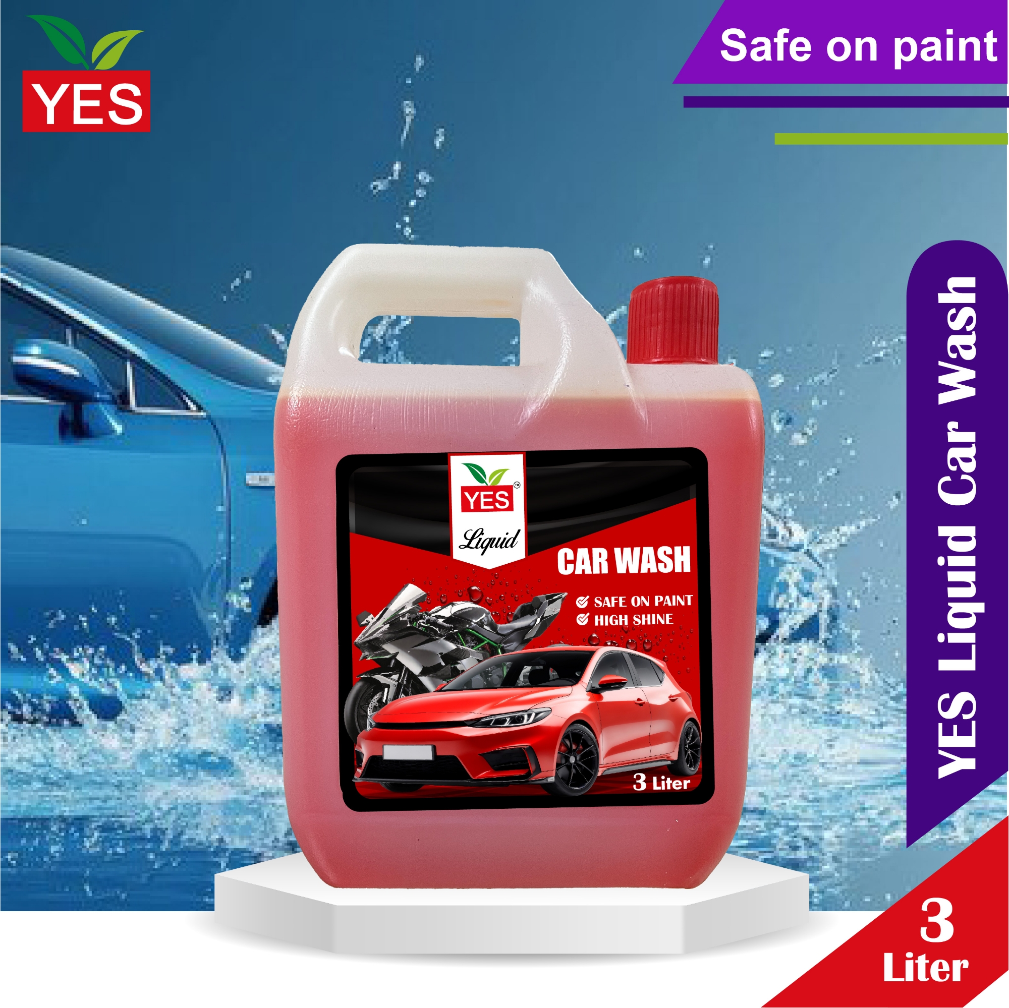Picture of Yes Car wash Shampoo 3Ltr.