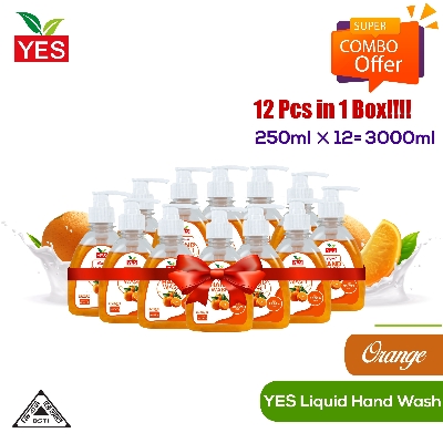 Picture of Yes Hand Wash Liquid Orange - 250ml (12 Pcs Pack)