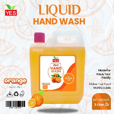 Picture of Yes Hand Wash Liquid Orange - 3Ltr.