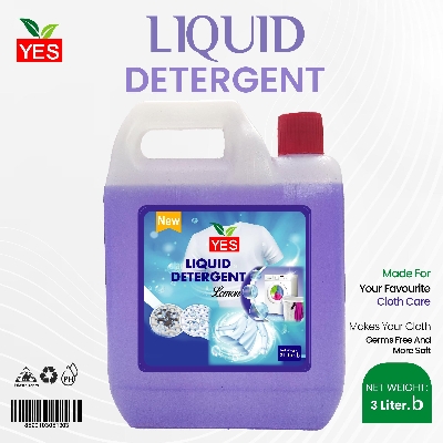 Picture of Yes Liquid Detergent/Cloth Wash Lemon- 3Ltr.