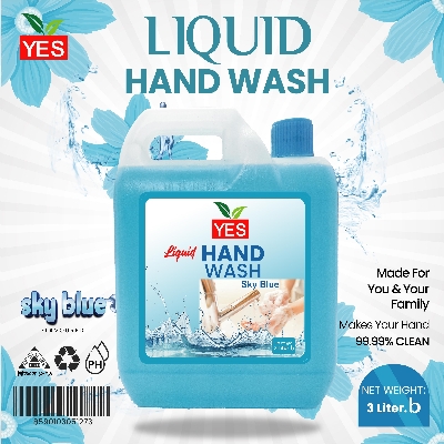 Picture of Yes Handwash Liquid  Sky Blue - 3Ltr.