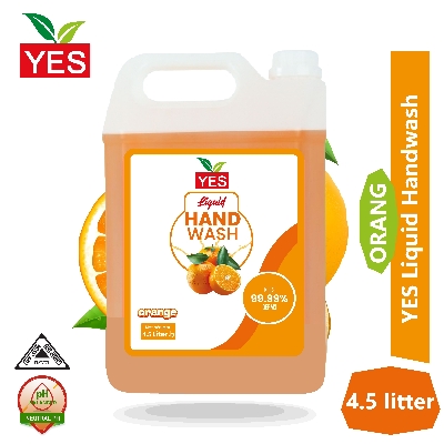 Picture of Yes Hand Wash Liquid Orange - 4.5Ltr.