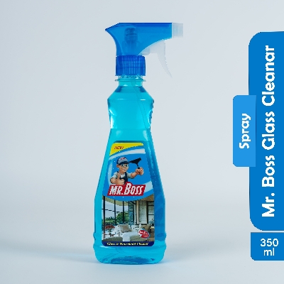 Picture of Mr Boss Glass Cleaner Spray - 350ml (Buy 1 Get 1 Refill 350ml Free)