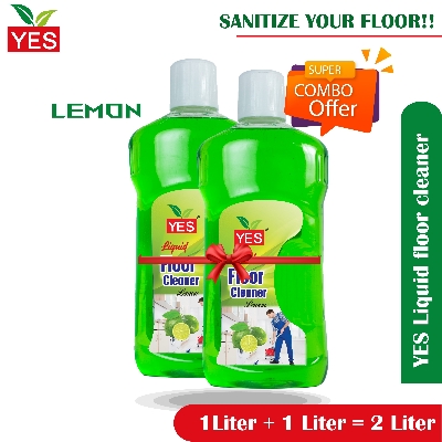 Picture of Yes Floor Cleaner Lemon Liquid Combo Pack - 2Ltr.