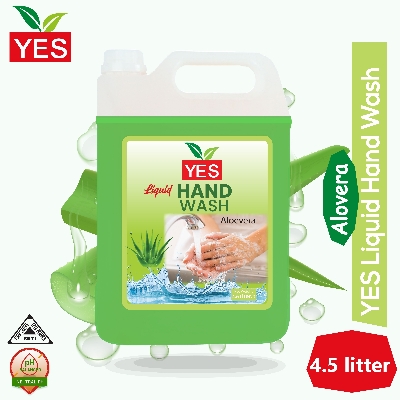 Picture of Yes Hand Wash Liquid Alovera - 4.5 Ltr.
