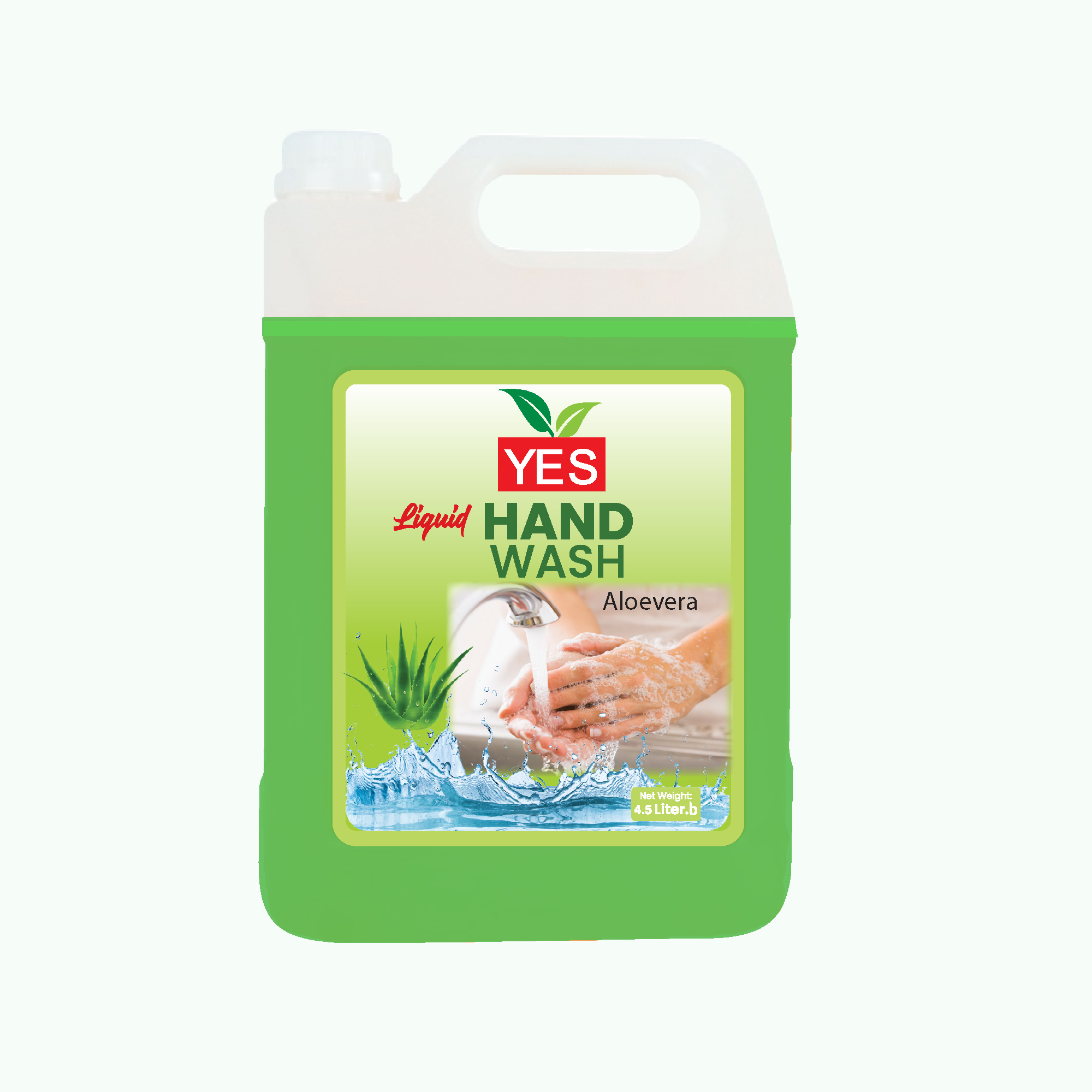 Picture of Yes Hand Wash Liquid Alovera - 4.5 Ltr.