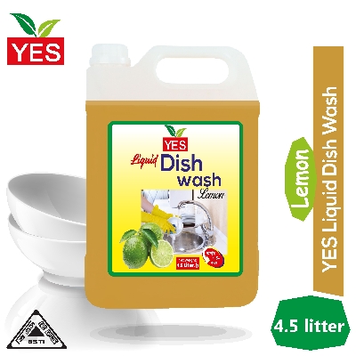 Picture of Yes Dishwash Liquid Lemon  - 4.5Ltr