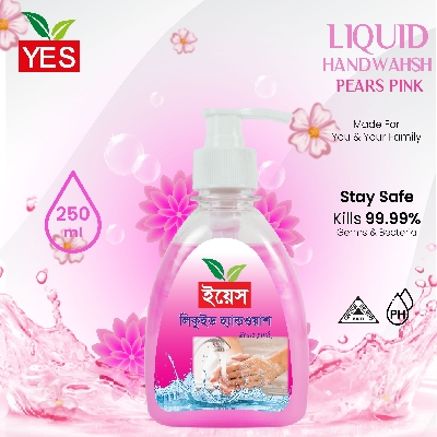 Picture of Yes Hand Wash Liquid Pears Pink - 250ml