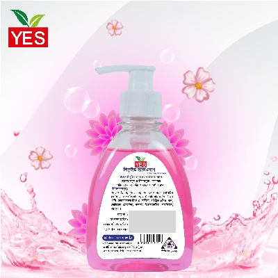 Picture of Yes Hand Wash Liquid Pears Pink (Transparent)- 250ml