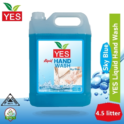 Picture of Yes Handwash Liquid  Sky Blue - 4.5Ltr.