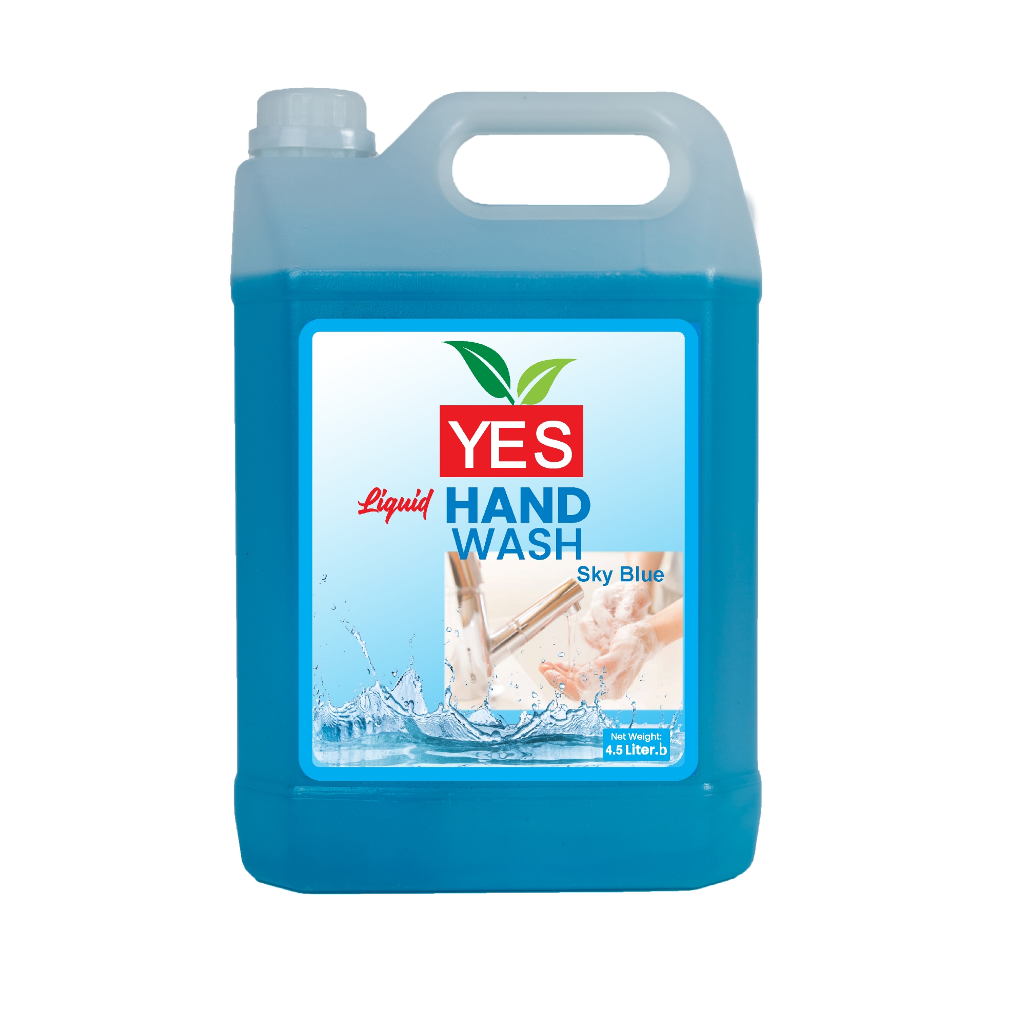 Picture of Yes Handwash Liquid  Sky Blue - 4.5Ltr.