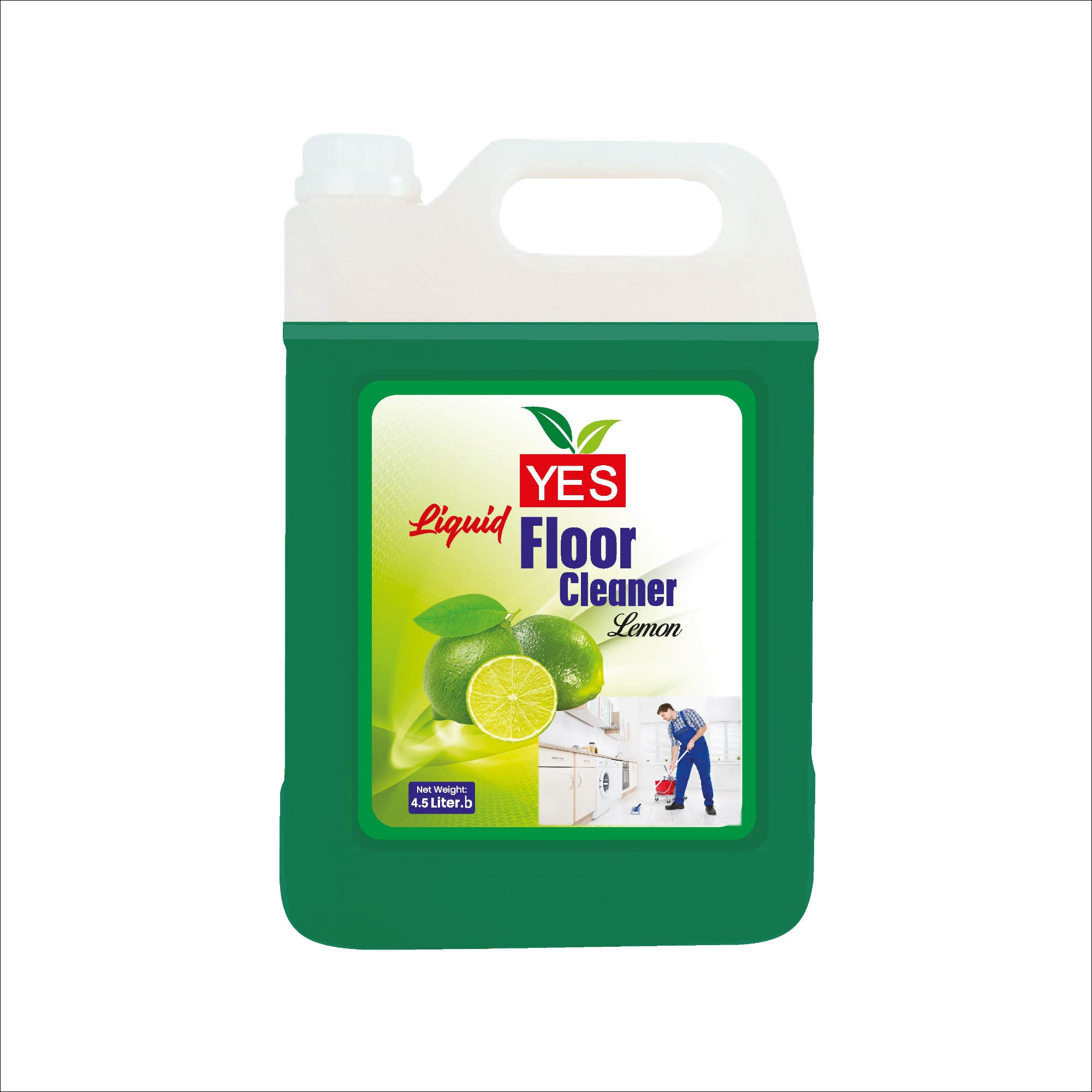Picture of Yes Floor Cleaner Liquid Lemon - 4.5Ltr