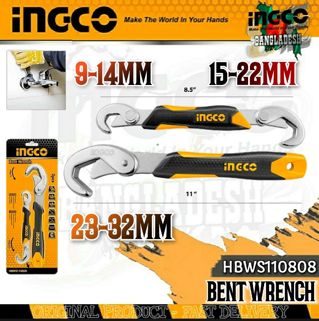 Picture of BENT WRENCH INGCO HBWS110808