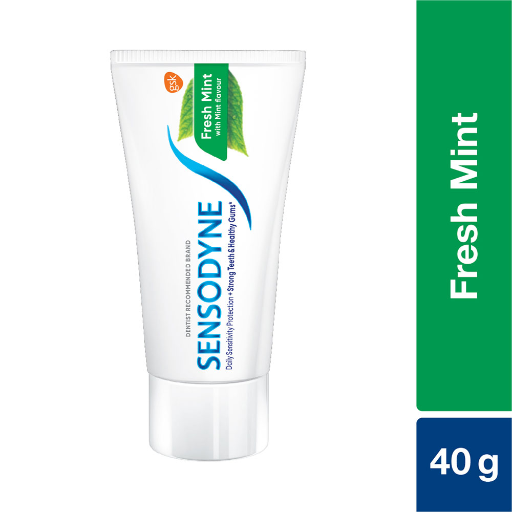 Buy Sensodyne Freshmint Toothpaste keeps mouth fresh & clean with 24/7 sensitivity protection 40gm at best price in Bangladesh 