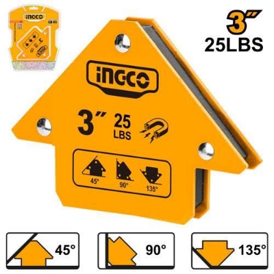 Picture of INGCO 3" Inch 25 LBS MAGNETIC WELDING HOLDER
AMWH25031