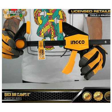 Picture of INGCO QUICK BAR CLAMP 150mm / 6" inch
HQBC01601