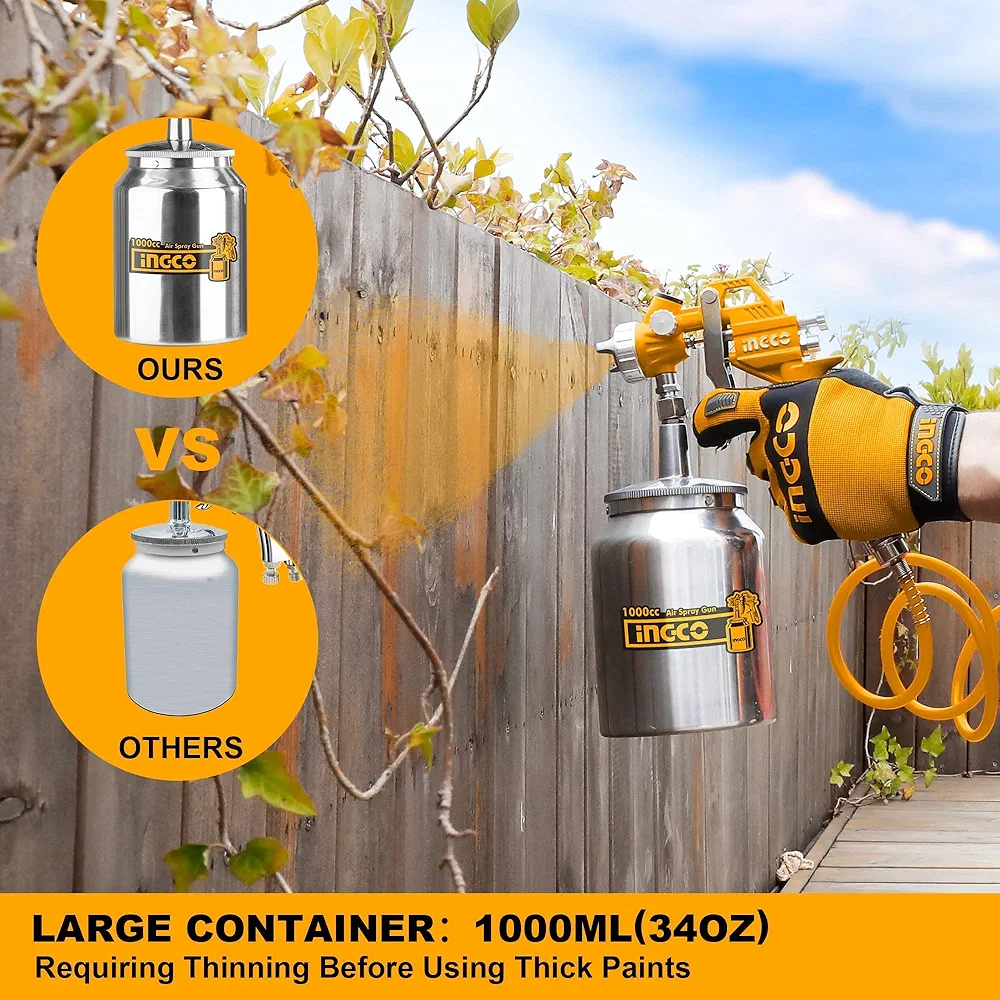 Picture of INGCO AIR SPRAY GUN ASG3105 / ASG3101