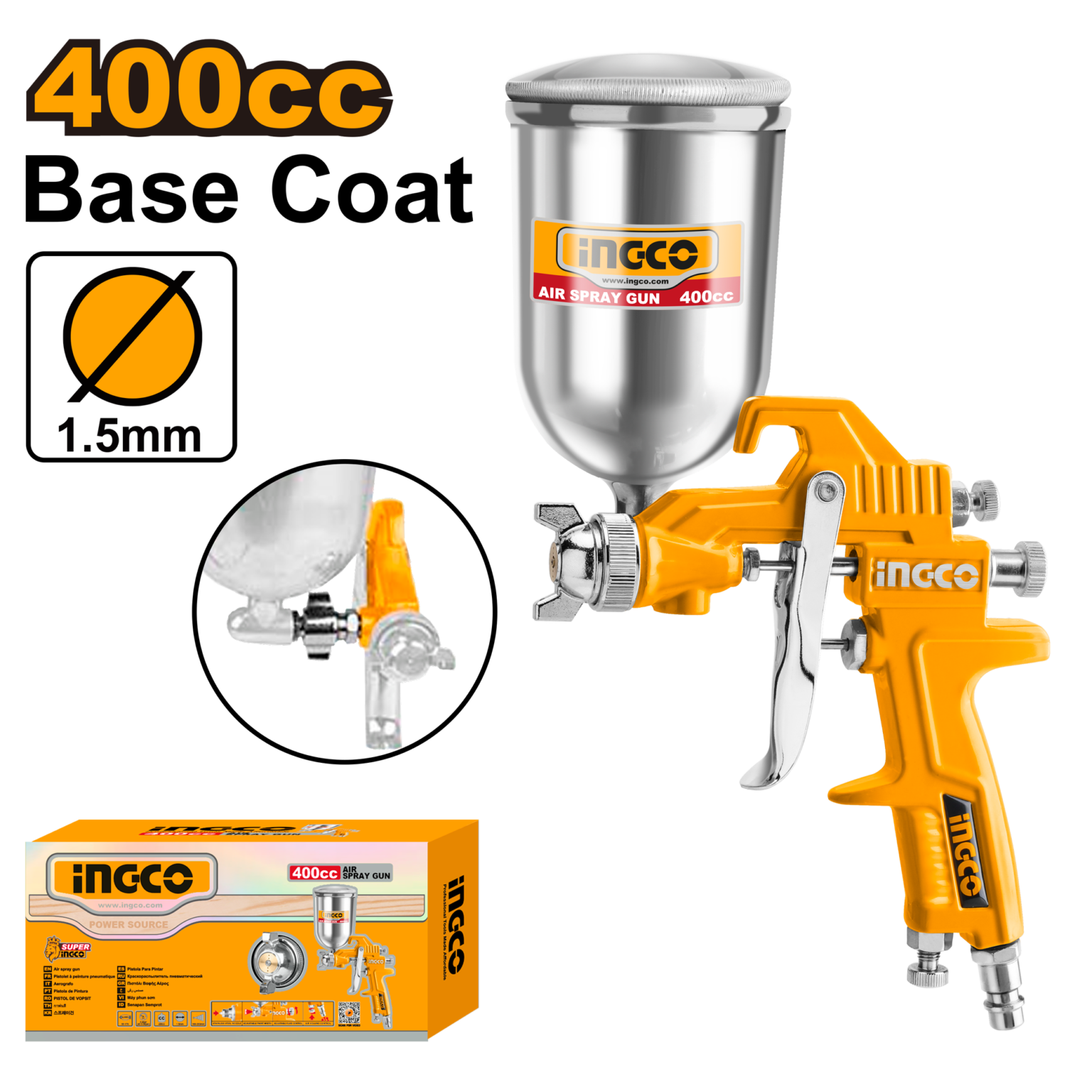 Picture of Ingco AIR SPRAY GUN ASG4042