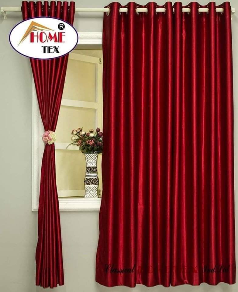 Picture of new premium quality Indian  one color Curtain door and window ( 4kuchi  80/40 inchi) - Porda