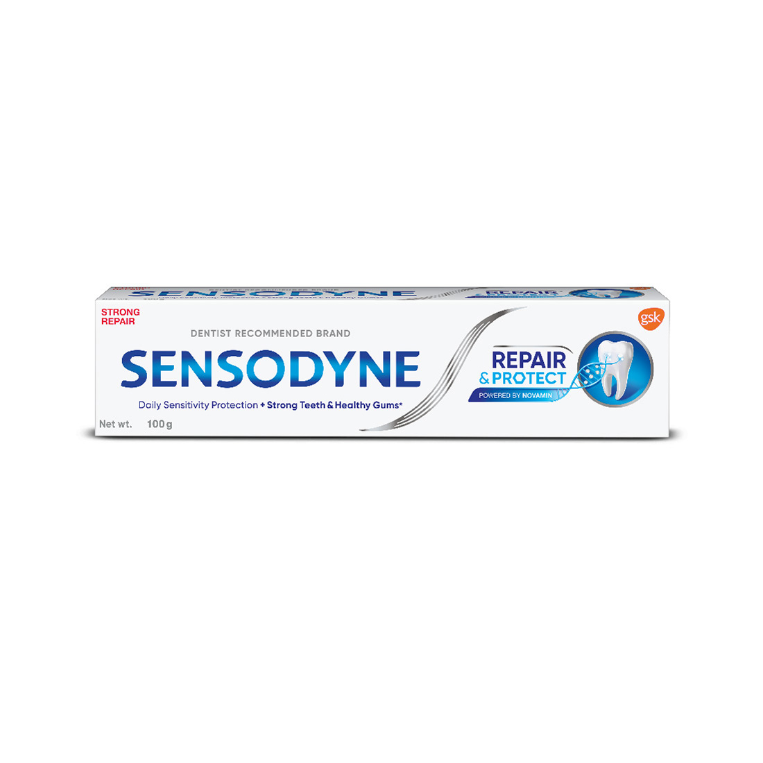 Buy Sensodyne Repair & Protect Toothpaste 100gm Repairs sensitive teeth and long-term protection against sensitivity at best price in Bangladesh 