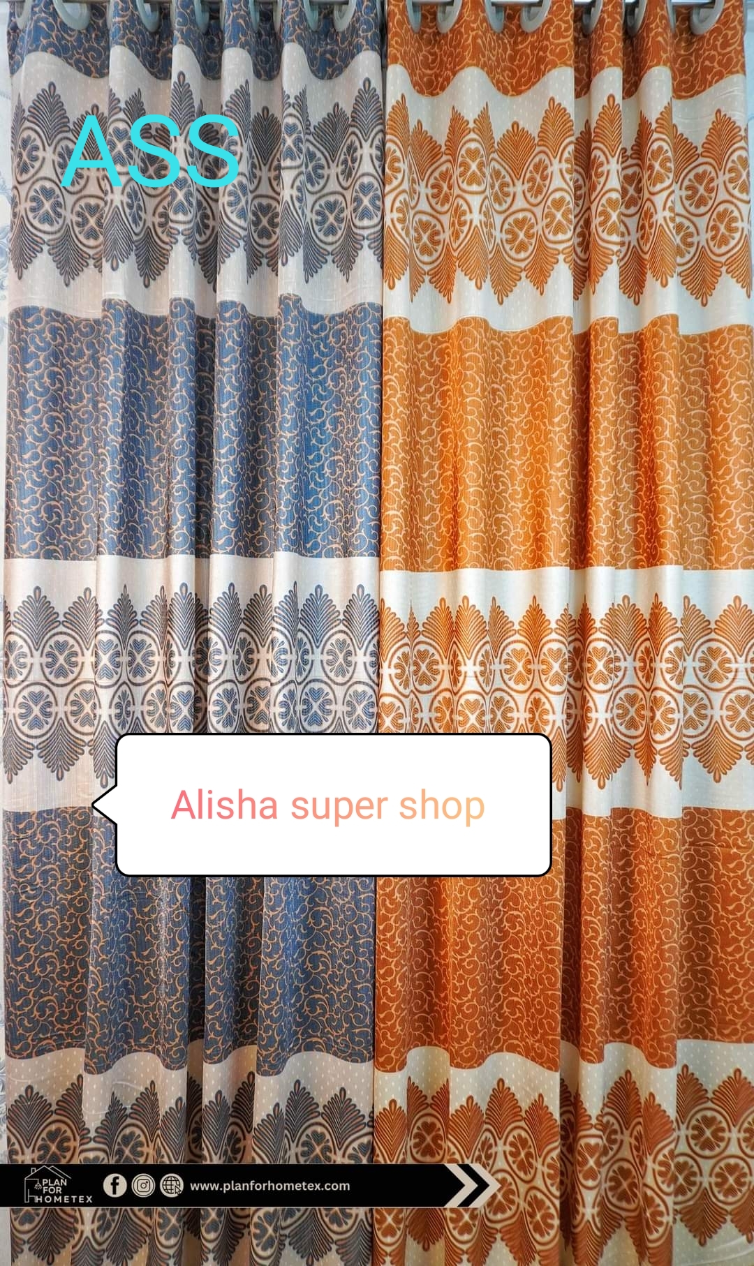Picture of New exclusive design curtain for home decoration for door and window (5kuci 84/48 inchi)