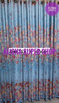 Picture of new exclusive design fashionable curtains door and window (5kuci 84/48 inchi)