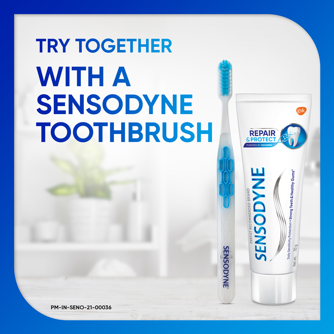 Buy Sensodyne Repair & Protect Toothpaste 100gm Repairs sensitive teeth and long-term protection against sensitivity at best price in Bangladesh 