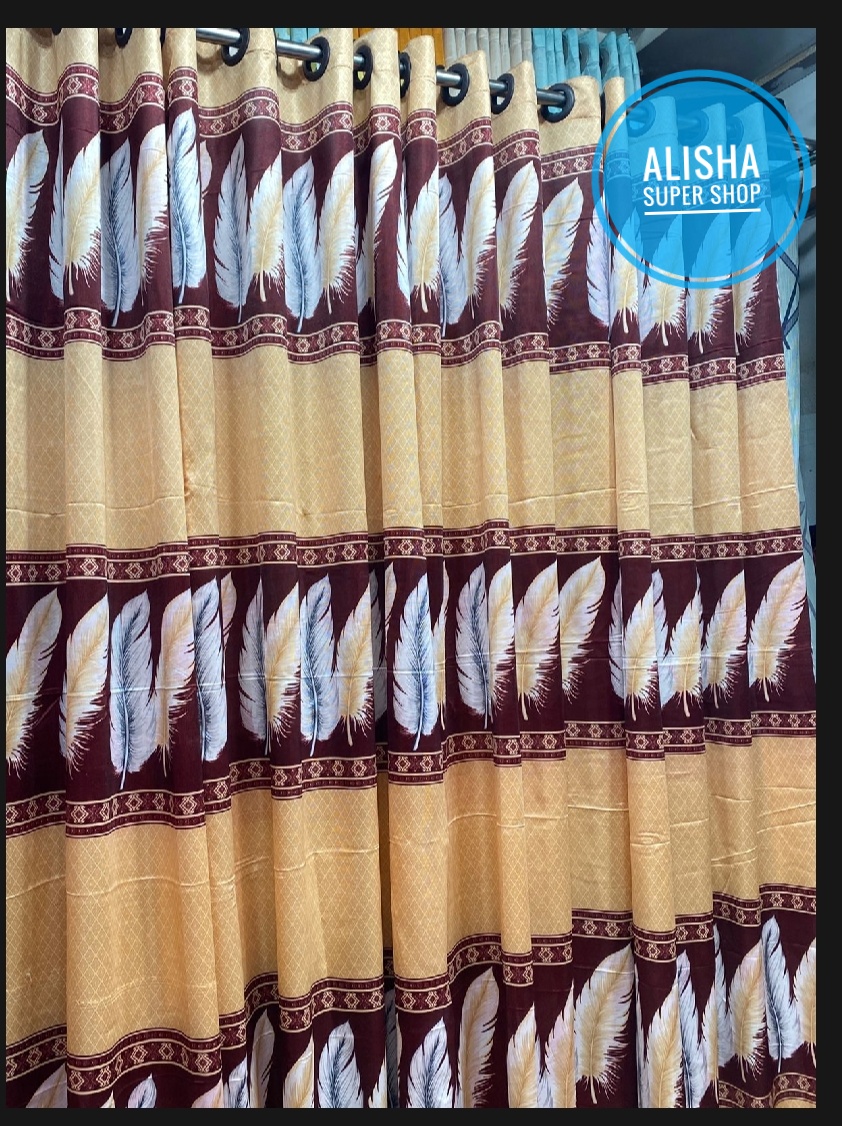 Picture of new unique design syntactic curtain 4kuci for home decoration