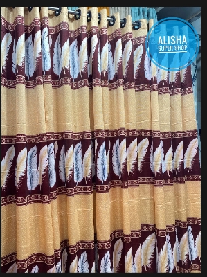 Picture of new unique design syntactic curtain 4kuci for home decoration