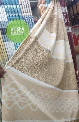 Picture of new premium quality home tex curtain door and window 5 kuci 84/48 inchi for home decoration