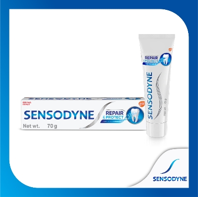 Buy Sensodyne Toothpaste Repair & Protect 70gm Repairs sensitive teeth and long-term protection against sensitivity at best price in Bangladesh 