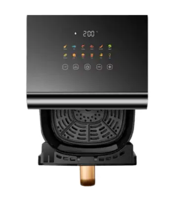 Buy Panasonic Air Fryer 1450W 6 Liter, Gentle Steam, Dual Core Thermal System, LED Touch Screen, 11 Smart Presets for Easy Operation (NF-CC600) at Best Price In Bangladesh