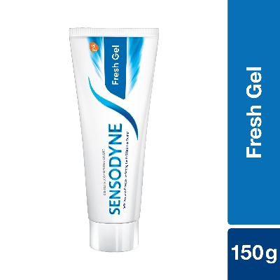 Buy Sensodyne Toothpaste Fresh Gel Combo (2+1) 150gm Contains fluoride to prevent caries, keeps mouth fresh & clean  at best price in Bangladesh 