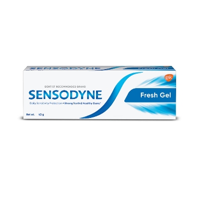 Buy Sensodyne Toothpaste Fresh Gel 40gm Contains fluoride to prevent caries, keeps mouth fresh & clean  at best price in Bangladesh 