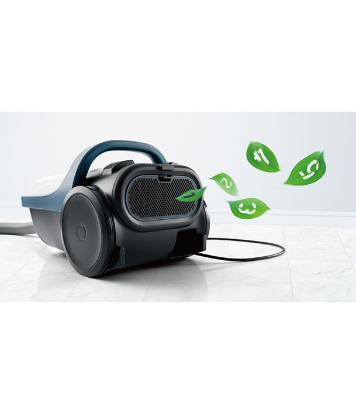 Buy Panasonic 1600W Cyclone Bagless Canister Vacuum Cleaner, 5-layer Filtration System, Dual Handle, Large 2.2-liter Dust Box, Washable Dust Box and Filters (MC-CL601) at Best Price In Bangladesh