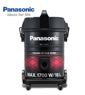 Buy Panasonic Tough Style Plus Drum Type Vacuum Cleaner, 1700W, 16L Large Dust Capacity (MC-YL631) at Best Price In Bangladesh
