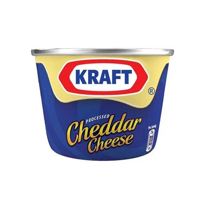 Picture of Kraft Processed Cheddar Cheese Tin -190Gm