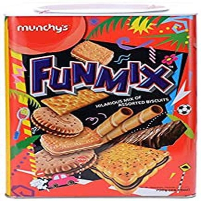 Picture of Munchys Funmix  Assorted Biscuit Tin 700gm(Malaysia)