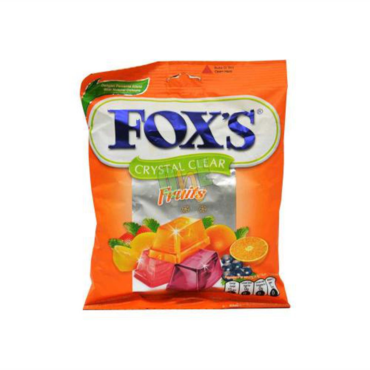 Picture of Fox'S Crystal Clear Fruits Candy 125Gm Indonesia