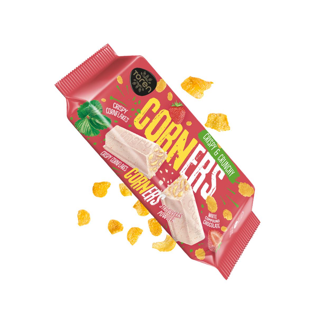 Picture of Toren Corners white Cornfleaks Compound Chocolate-55g (Turkey)